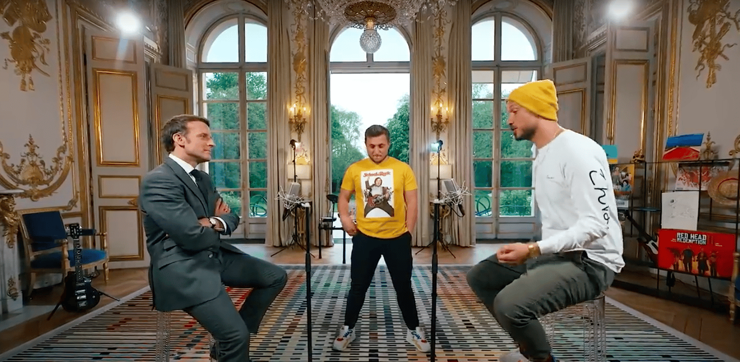 Les youtubeurs McFly et Carlito dévoilent leur vidéo avec le Président ...
