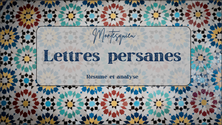Les Lettres persanes, Montesquieu : résumé et analyse - AuFutur