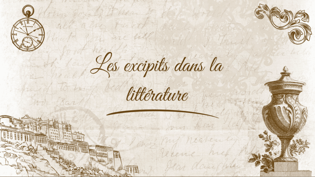 Image article excipits littérature