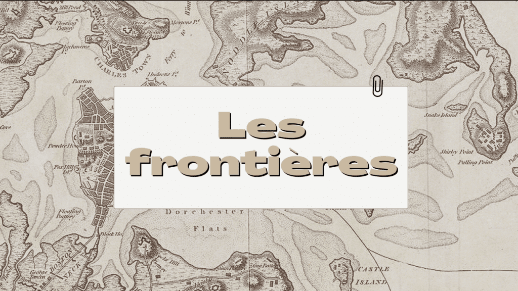 Image article les frontières géographie