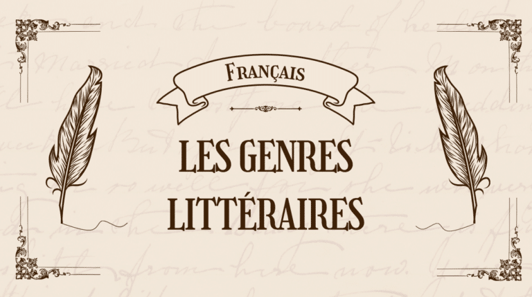 Image article genres littéraires