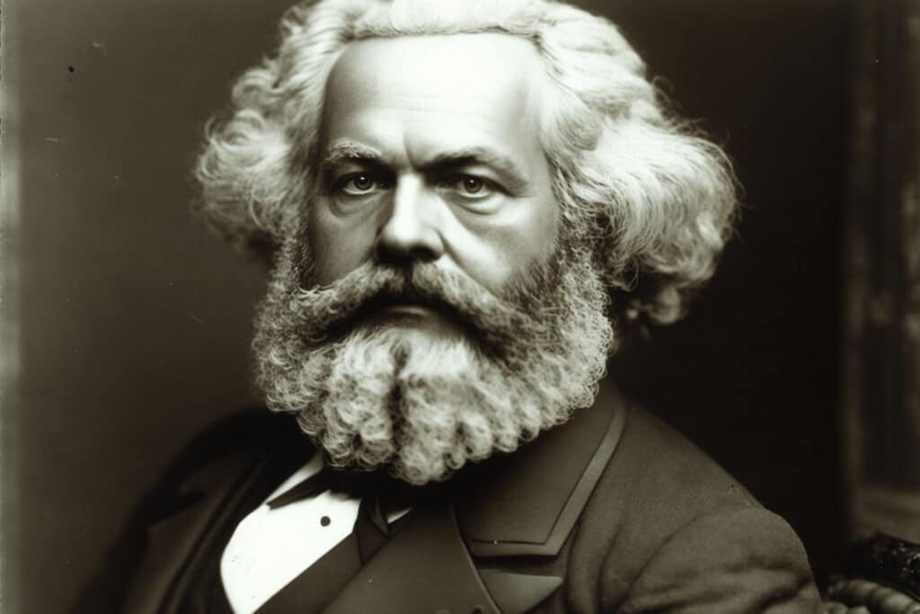 Portrait of Karl Marx