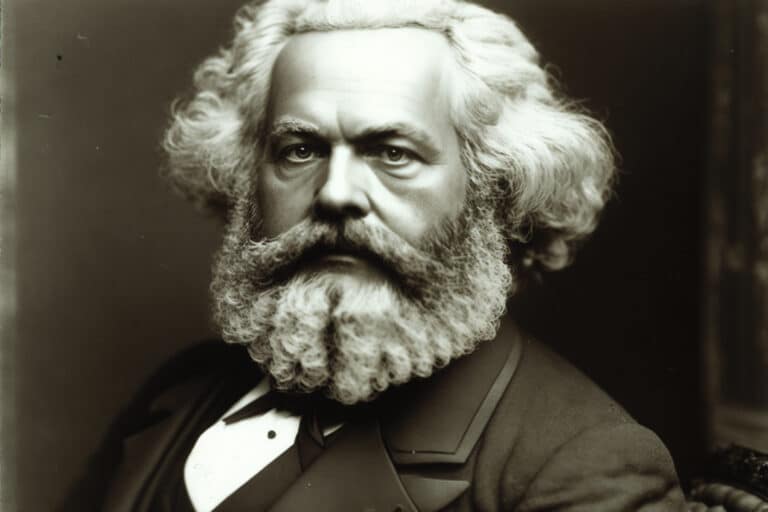 Portrait of Karl Marx