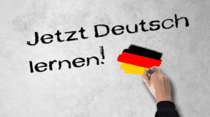 image décrivant l'apprentissage de l'allemand