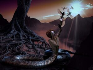 Les voix du mythe :comment transmettre une sagesse archaïque aujourd'hui ?