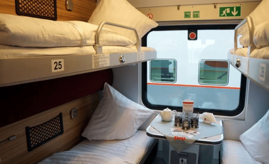 compartiment de train 
