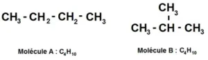 Les isomères de fonction et de chaîne en chimie organique