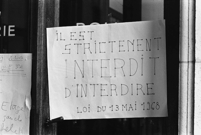 interdit d'interdire 