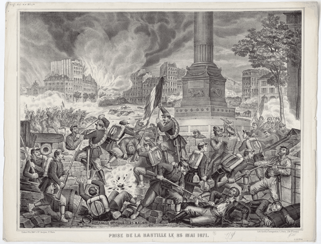 Prise de la Bastille, 25 mai 1871
