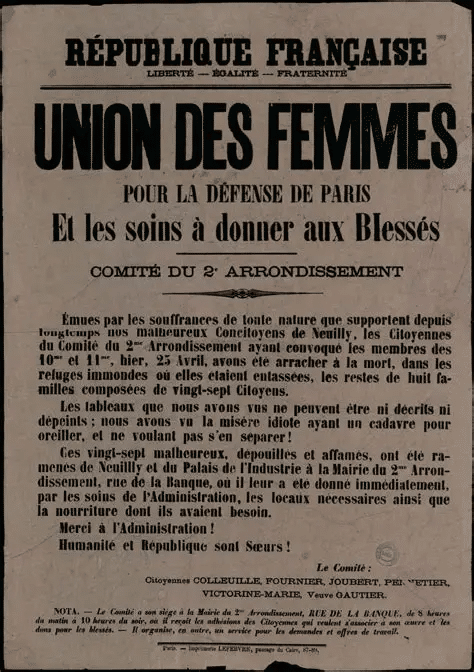 Union des femmes, comité du 2e arrondissement