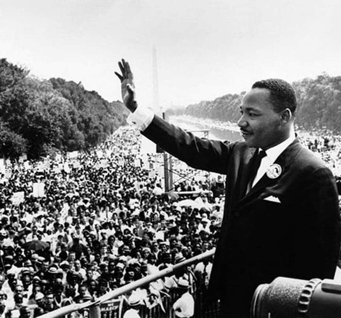 Martin Luther King grands discours pays anglo-saxons