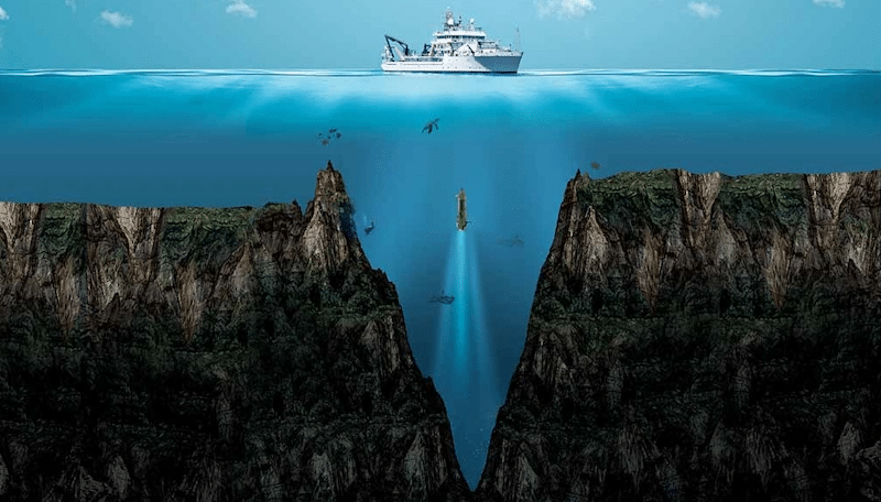 La fosse des Mariannes