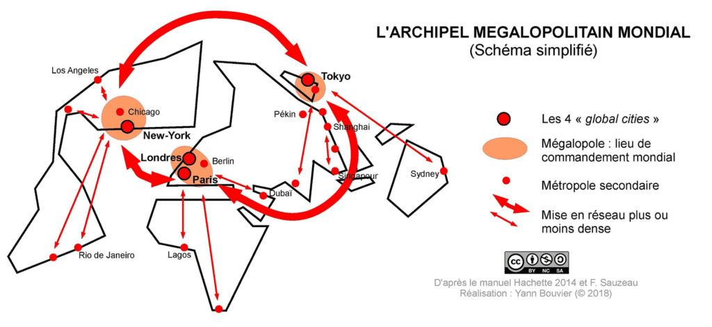 archipel megalopolitain mondial 