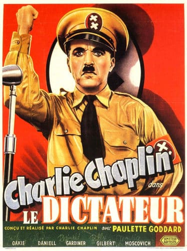le dictateur Charlie Chaplin