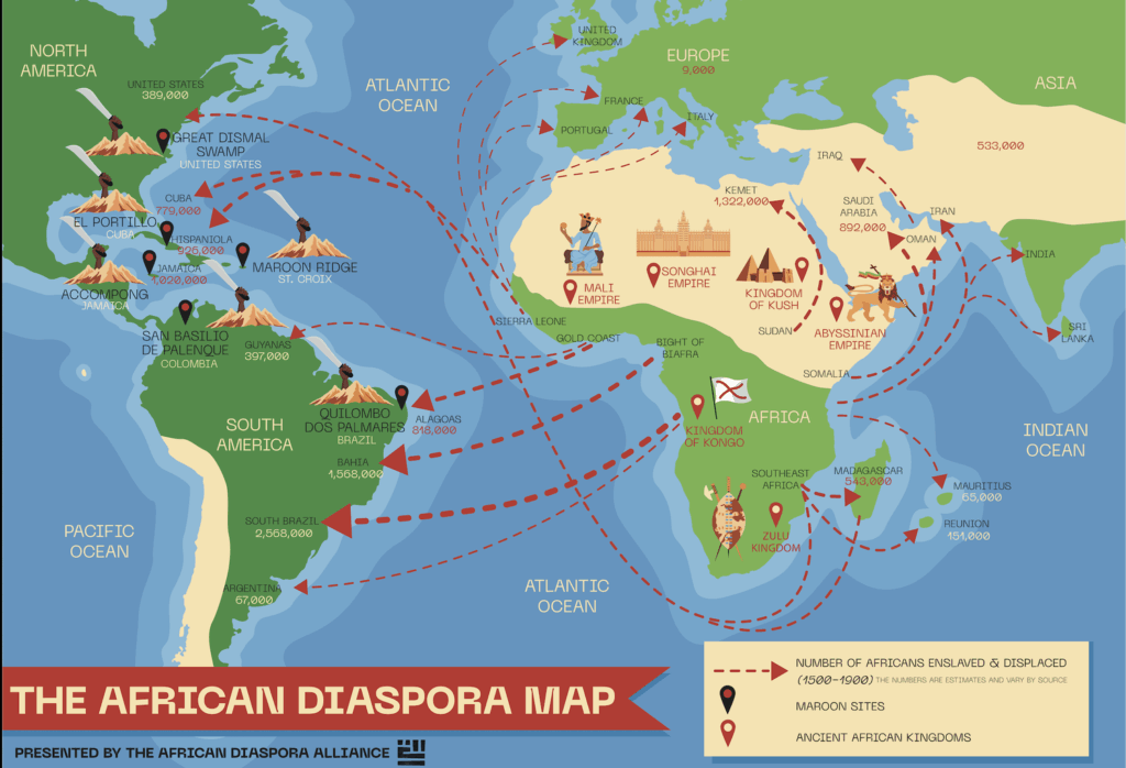 la diaspora africaine