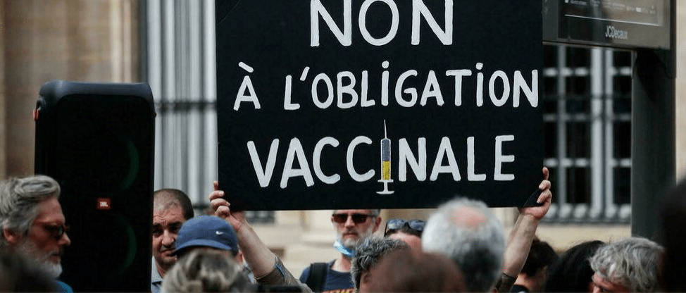 pancarte vaccination manifestation