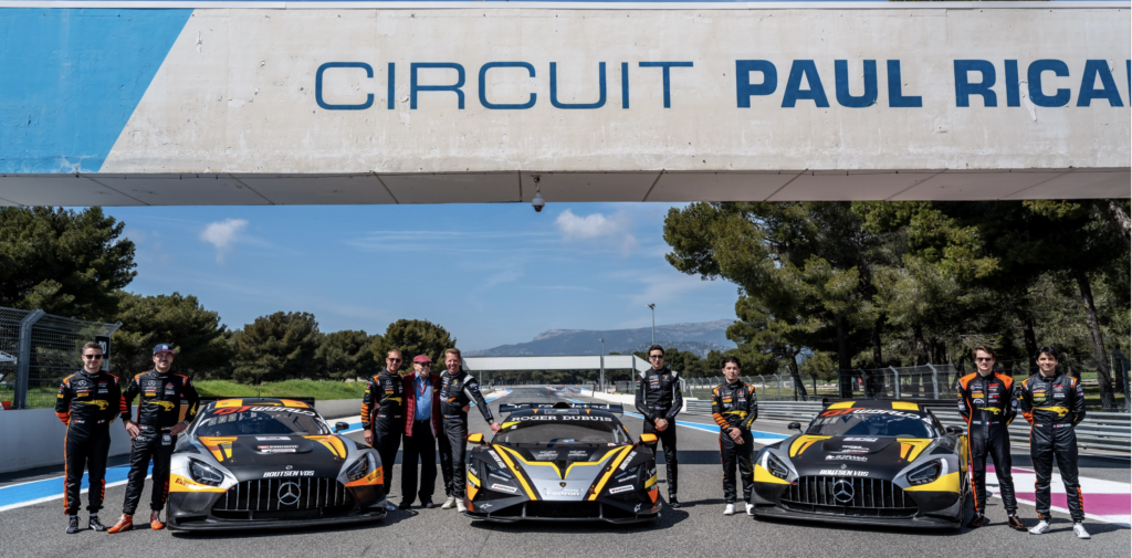Hugo Bac pilote de Lamborghini et étudiant